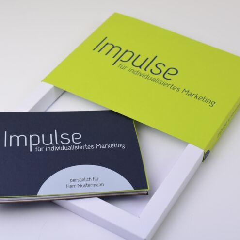 Eigenwerbung "Impulse für individualisiertes Marketing"